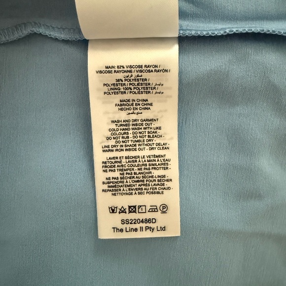 Significant Other Light Blue Aria Dress size 10 - Picture 7 of 7